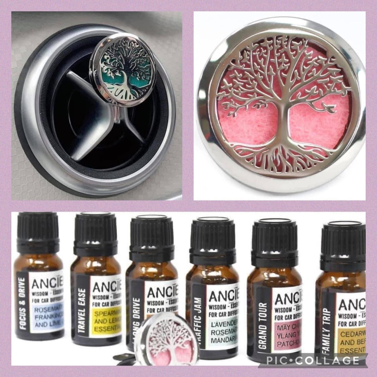 Car Air Diffuser & Essential Oil