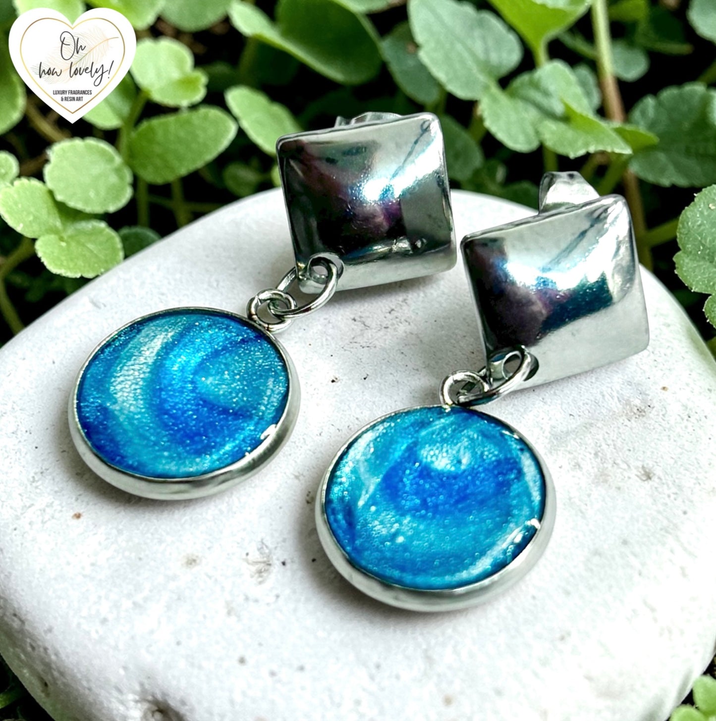 Geometric Drop Earrings