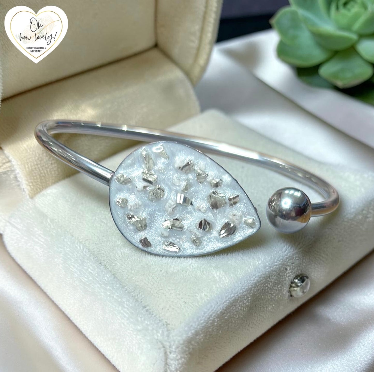 Stainless Steel Memorial Bangle