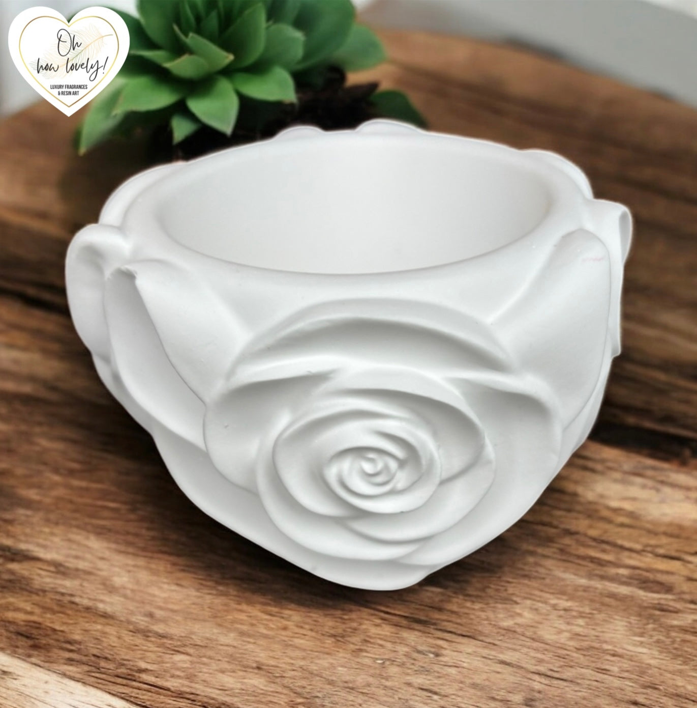 Rose Shaped Pot