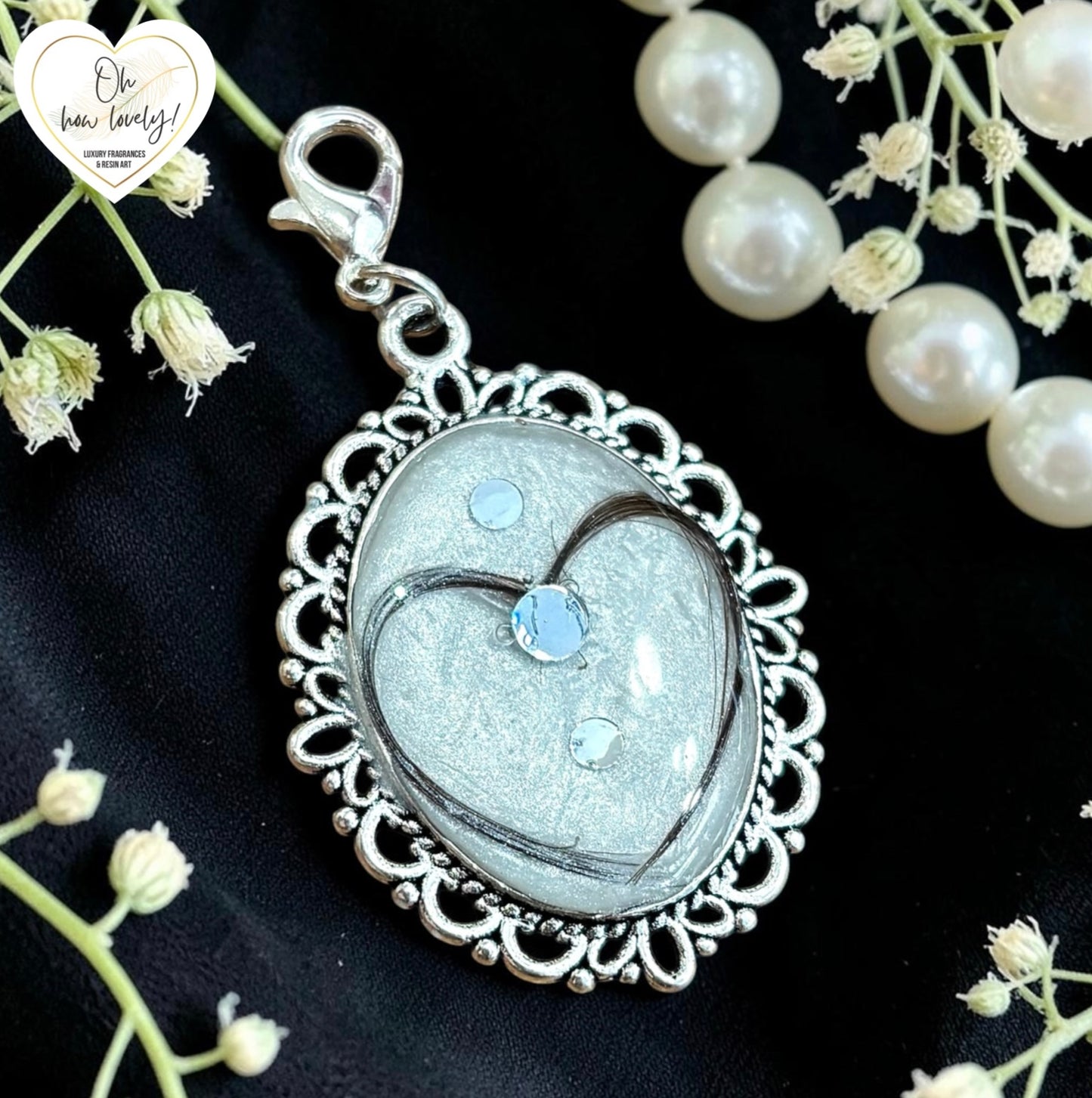 Ornate Memorial Pendant