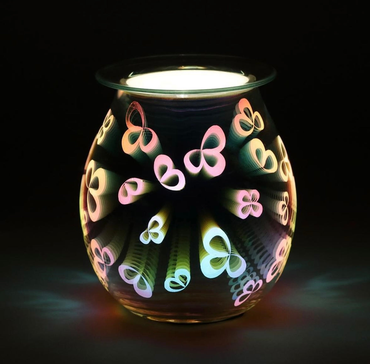 3D Flower Petal Electric Burner
