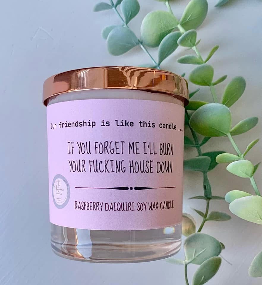 ‘If you forget me’ candle