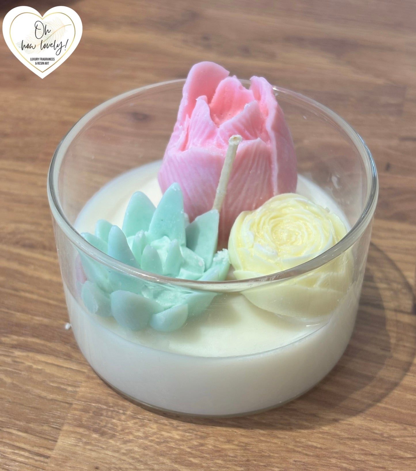 Floral Oasis Scented Candles