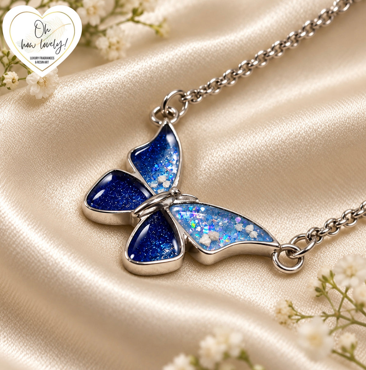 Memorial Butterfly Necklace