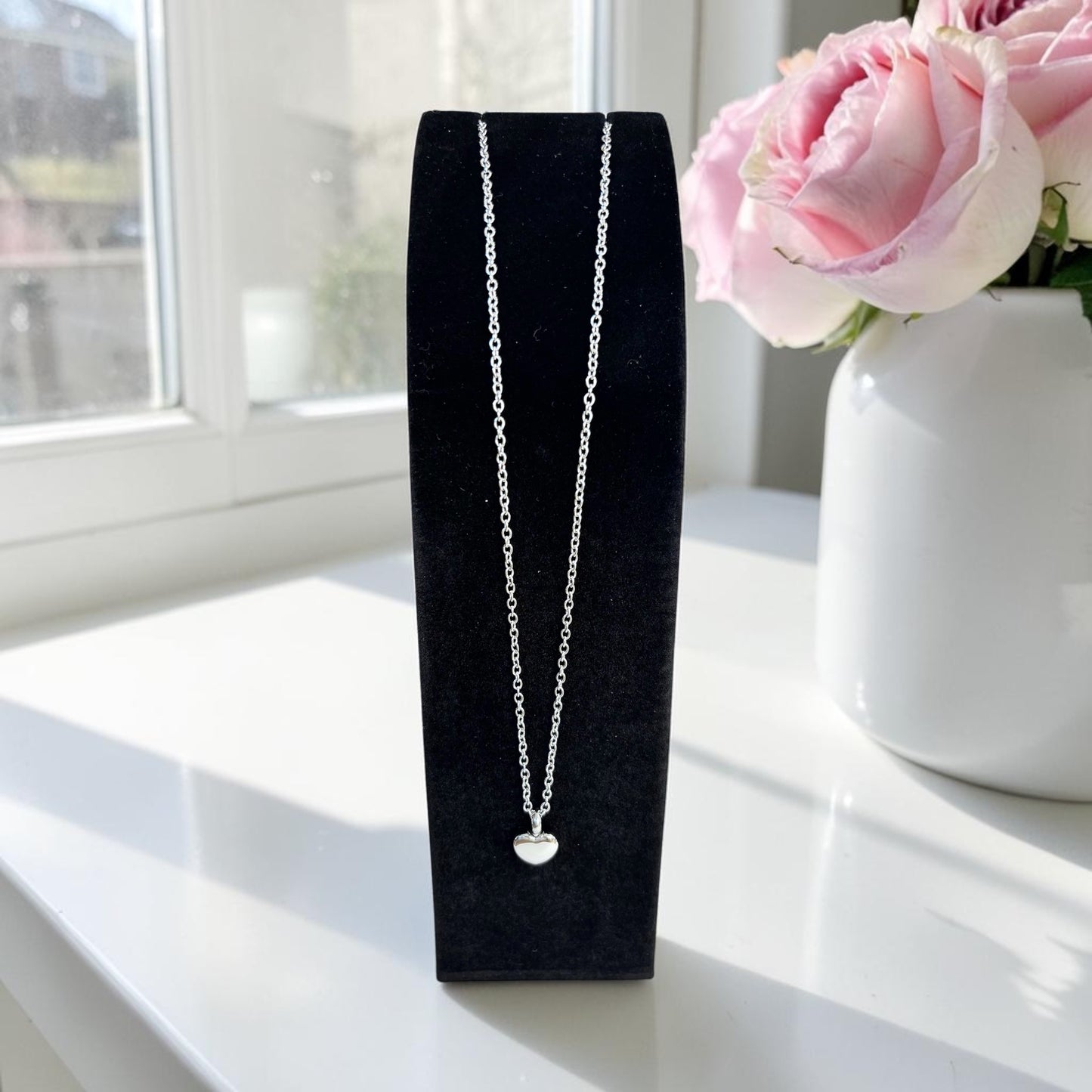 Self Fill Memorial Heart Necklace