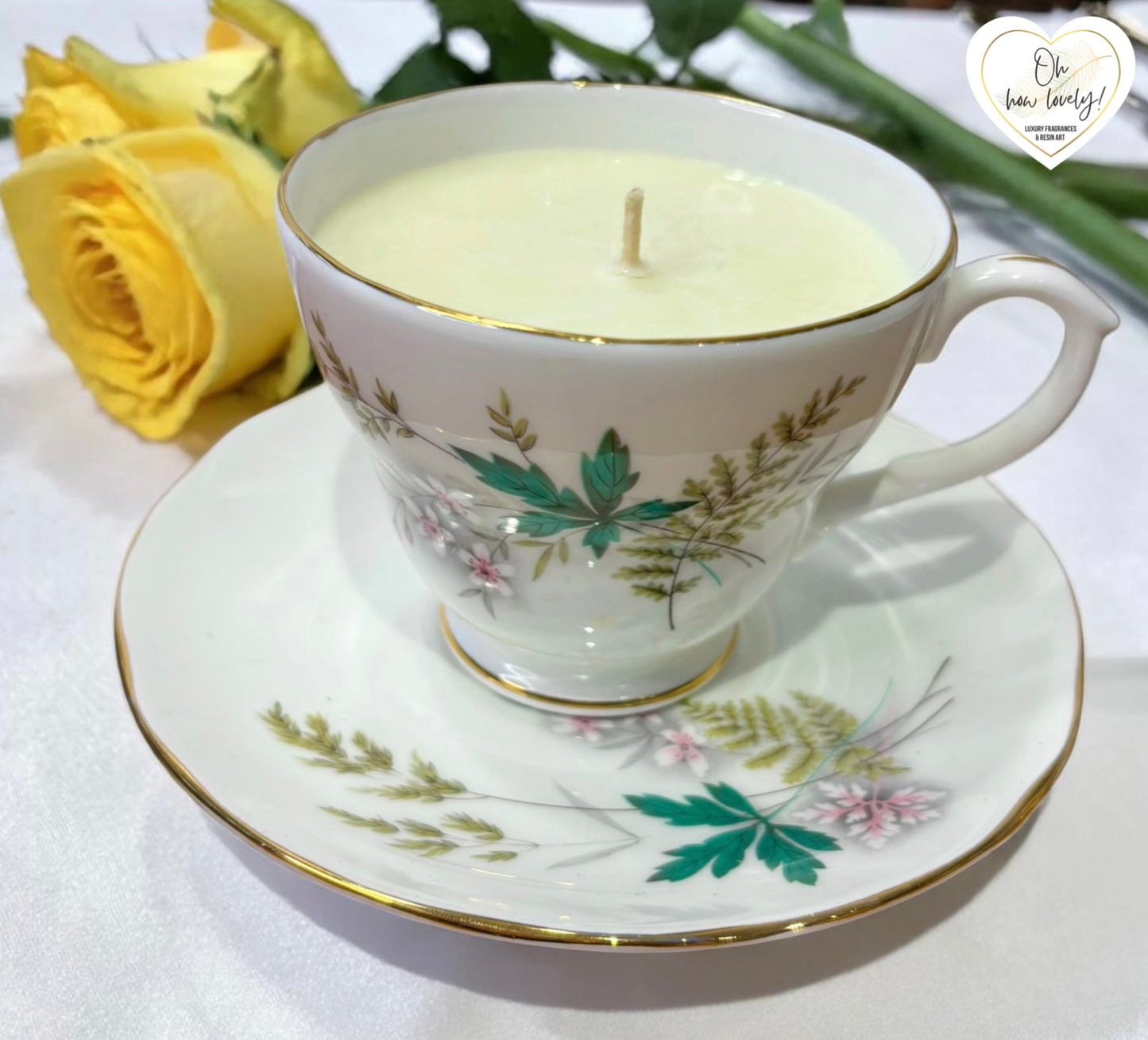 Vintage Teacup Scented Candles