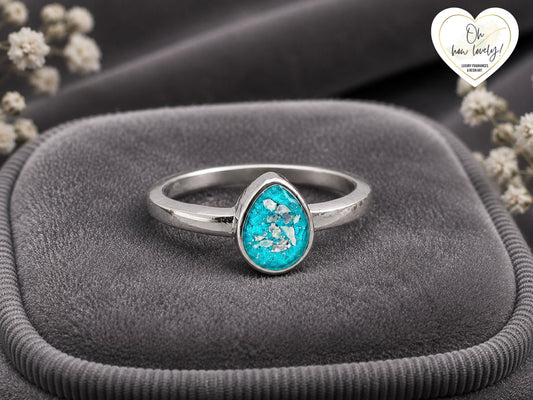 Heart / Tear Drop Shaped Ring