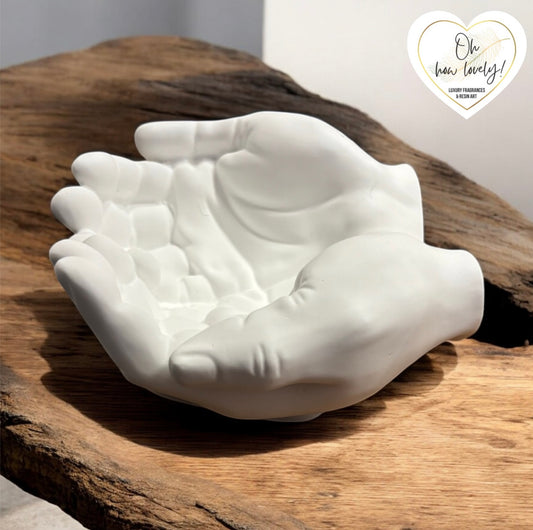 Cupped Hands Sculpture