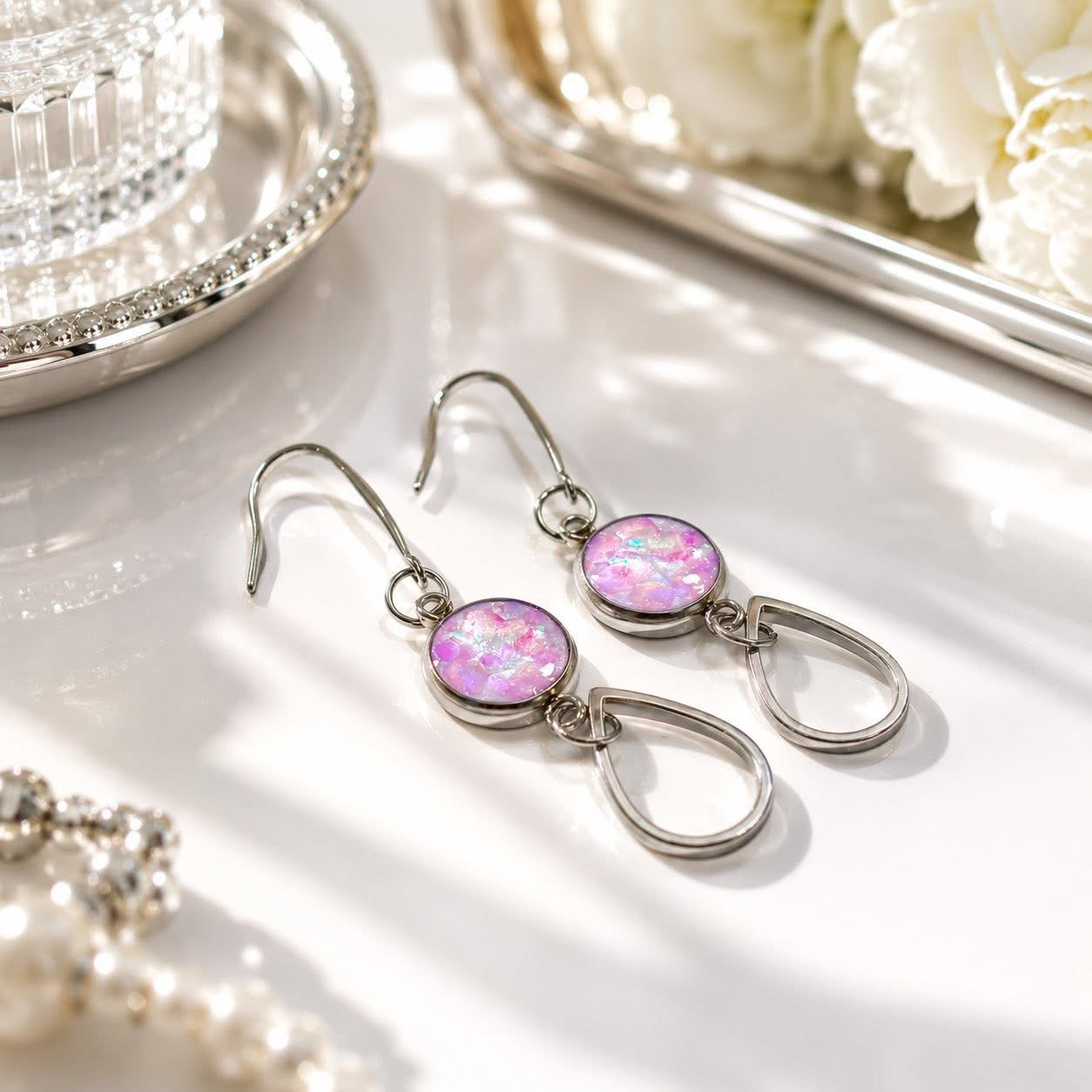 Long Drop Earrings
