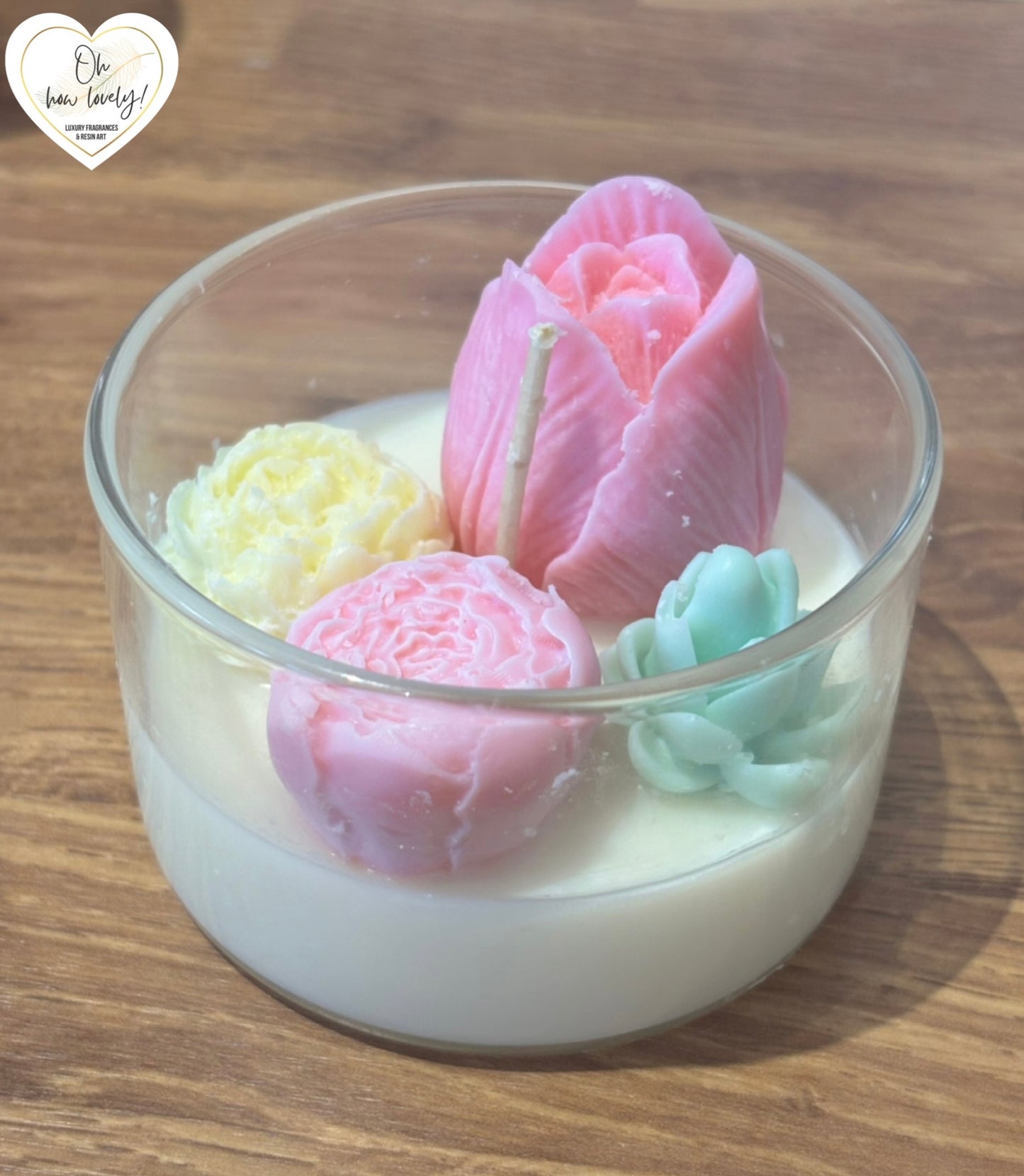 Floral Oasis Scented Candles