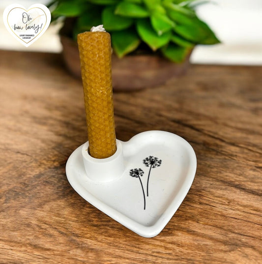 Dandelion Candle Dish