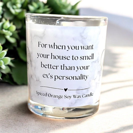 ‘Ex’s personality’ Scented Candle