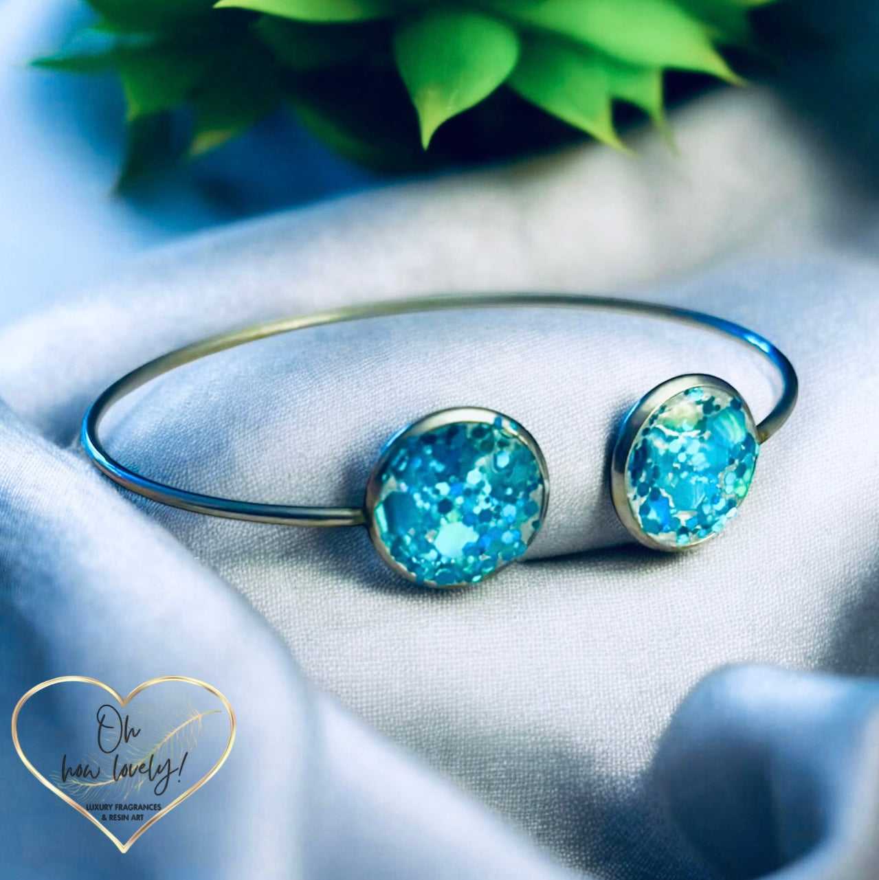 Stunning Resin Sparkle Bracelet