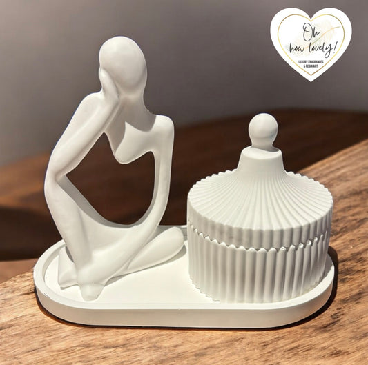 Contemporary Trinket Tray Set