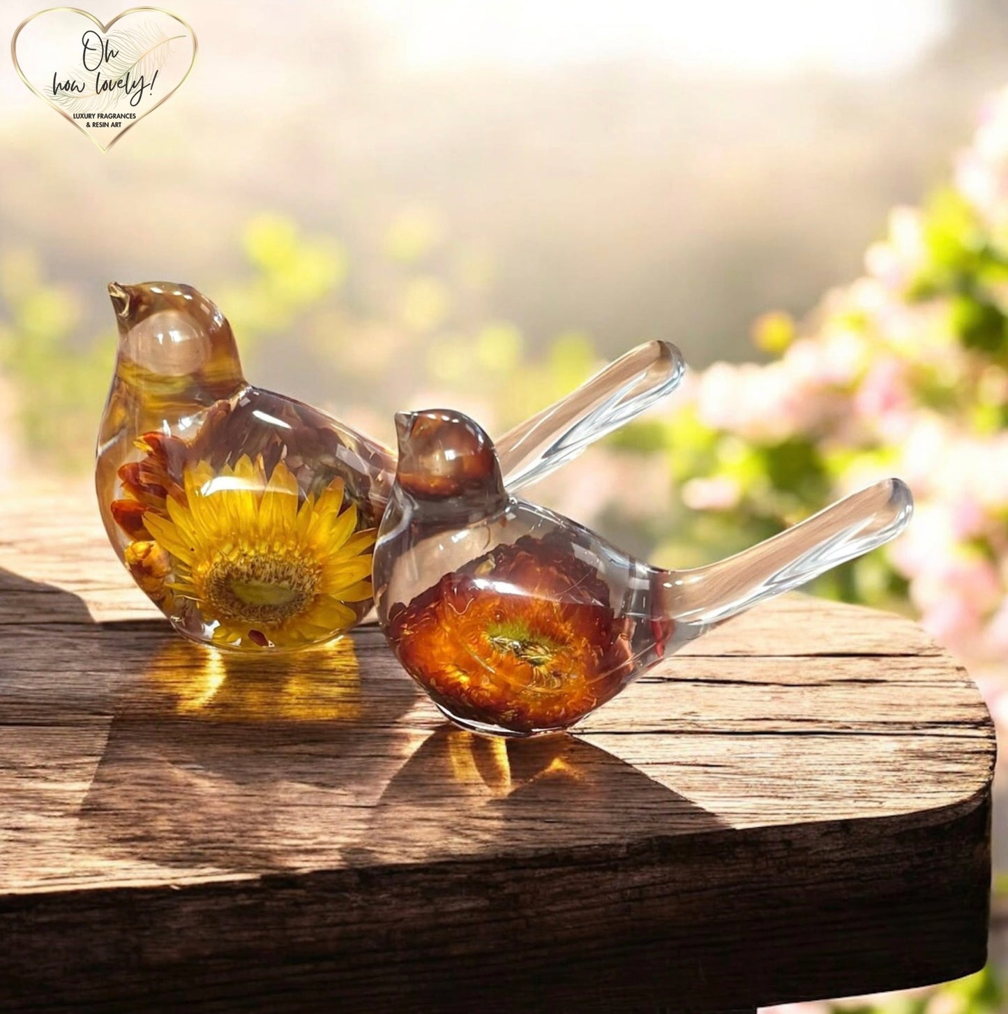 Resin Memorial Bird Figurine