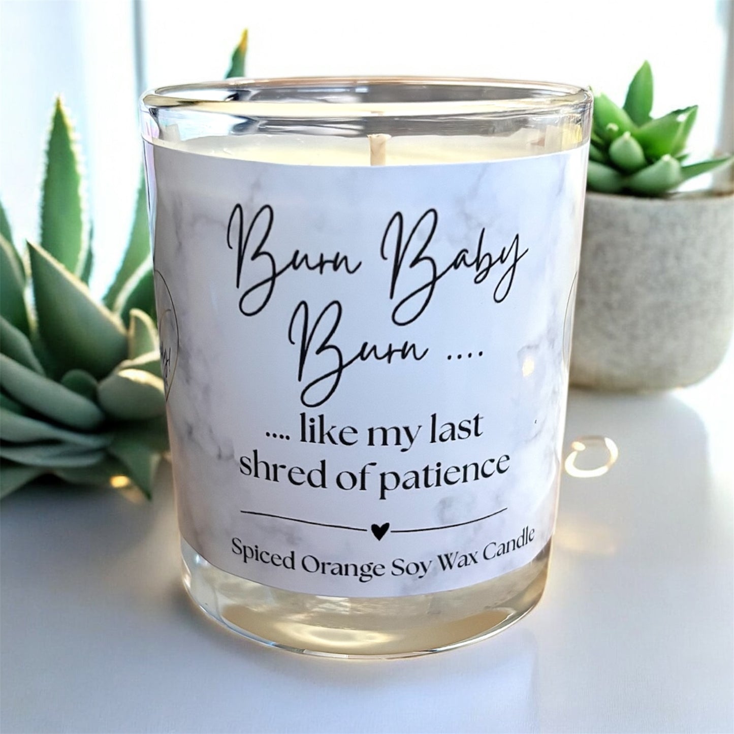 ‘Burn Baby Burn’ Scented Candle