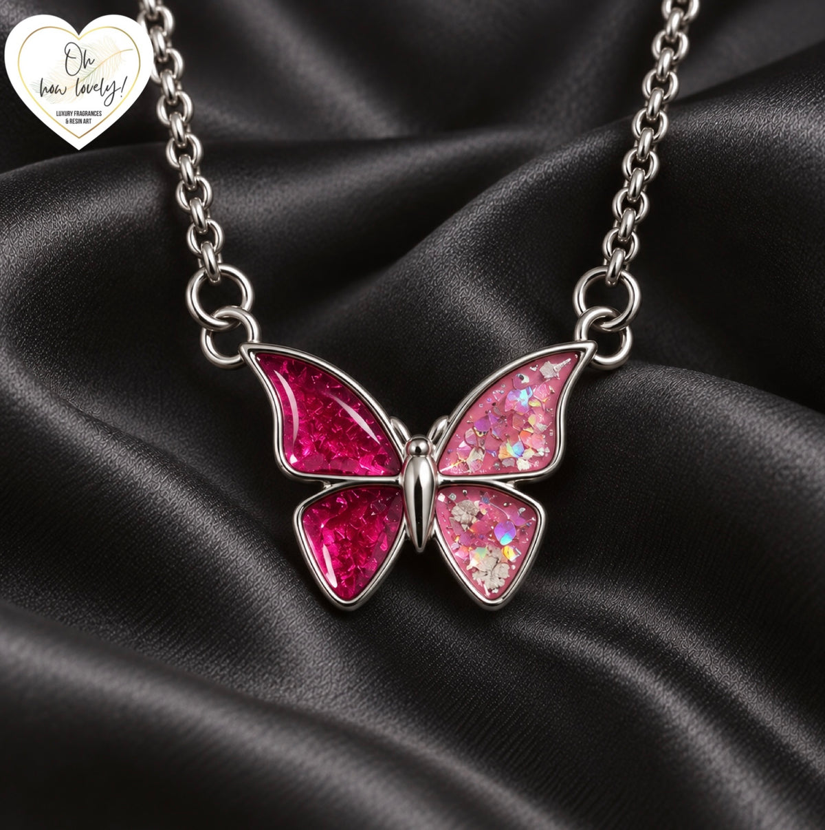 Memorial Butterfly Necklace