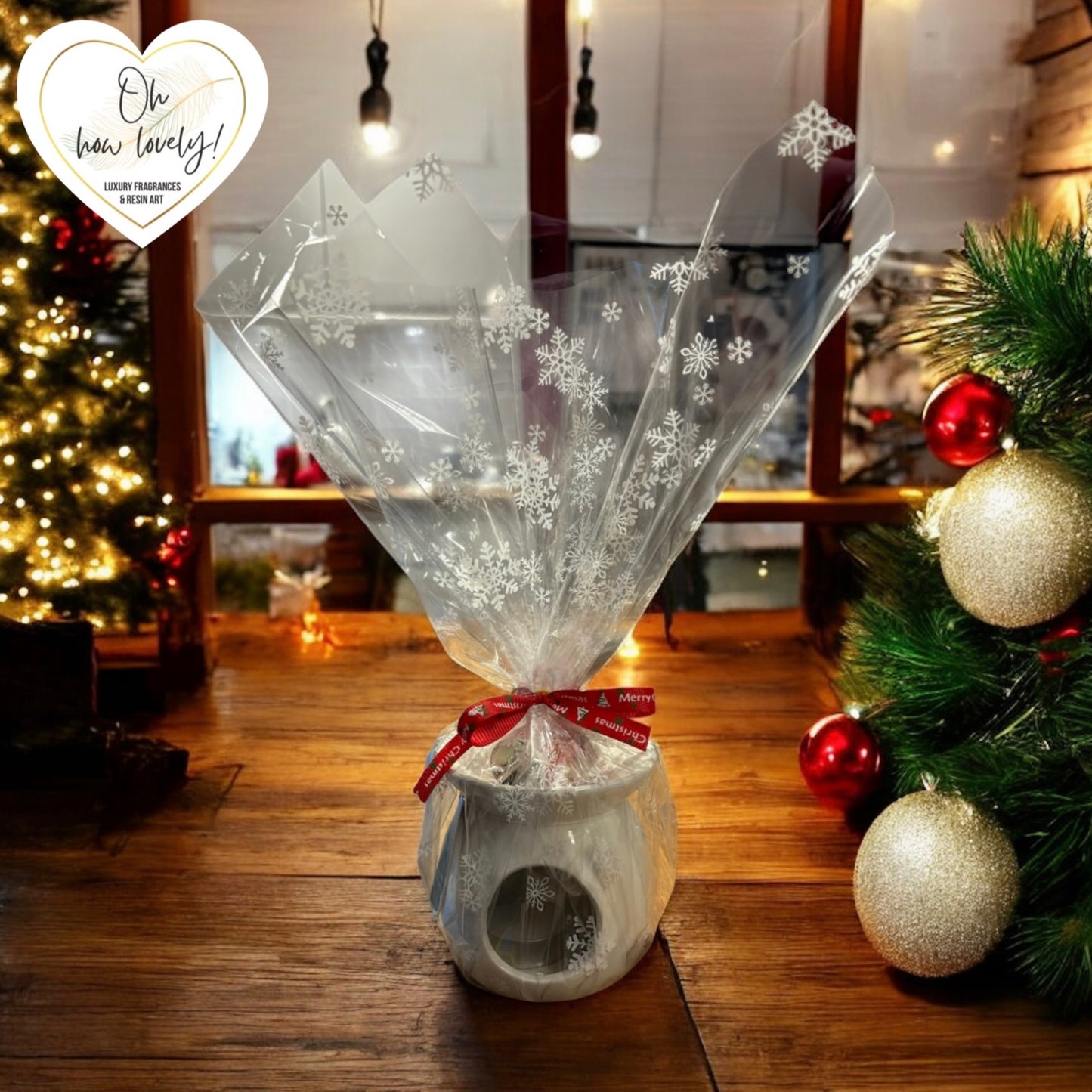 Ceramic Burner & Oil Gift Set