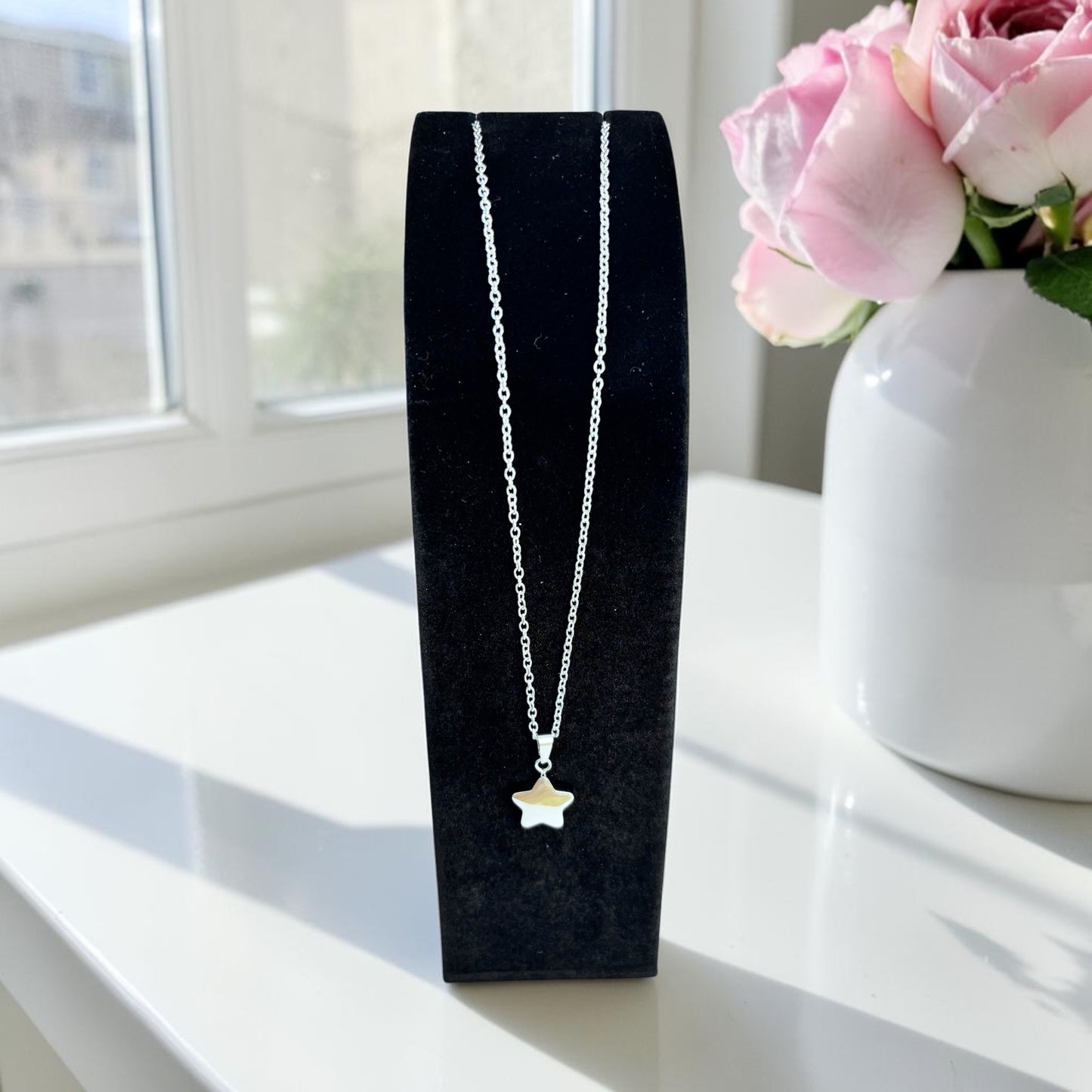 Self Fill Star Memorial Necklace