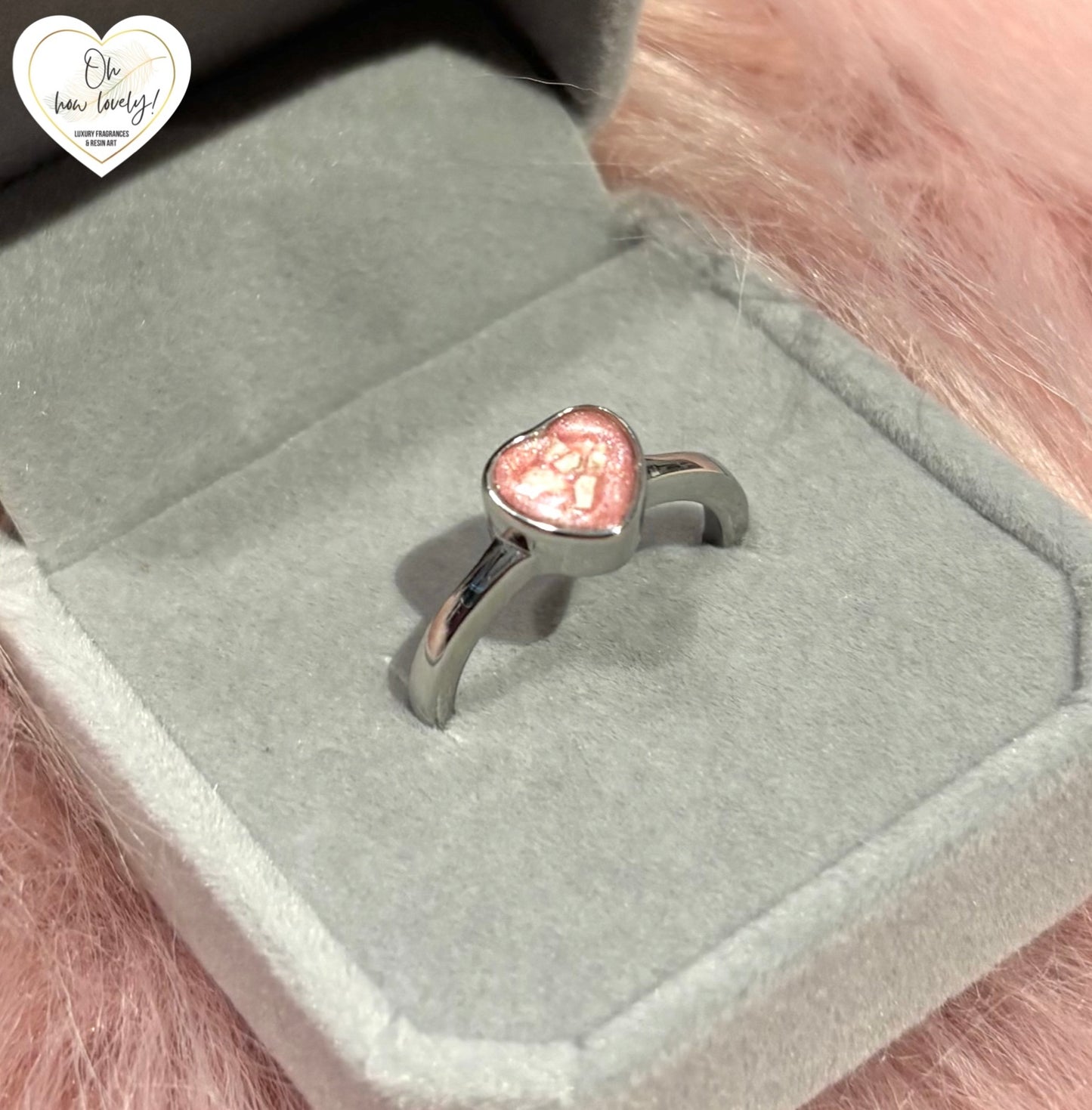 Heart / Tear Drop Shaped Ring