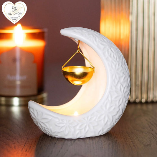 Crescent Moon Hanging Burner