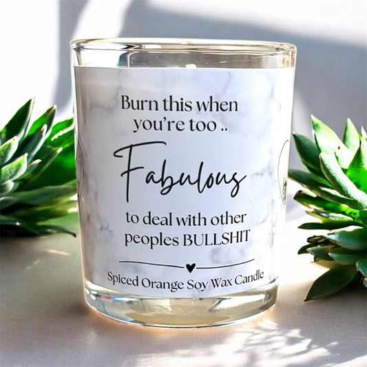 Fabulous’ Scented Candle