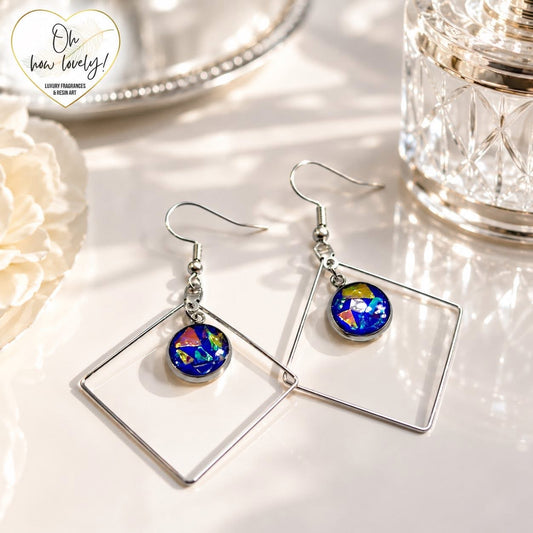 Square Drop Earrings