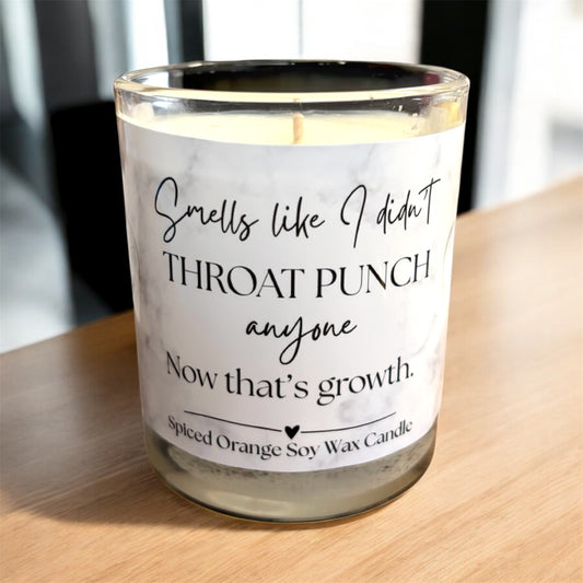 ‘Throat punch’ Scented Candle