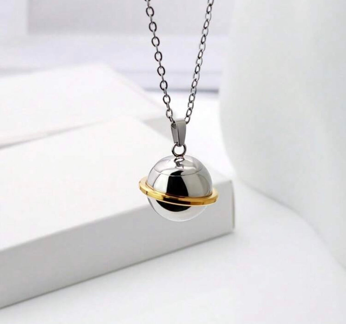 Self Fill ‘Planet’ Memorial Necklace