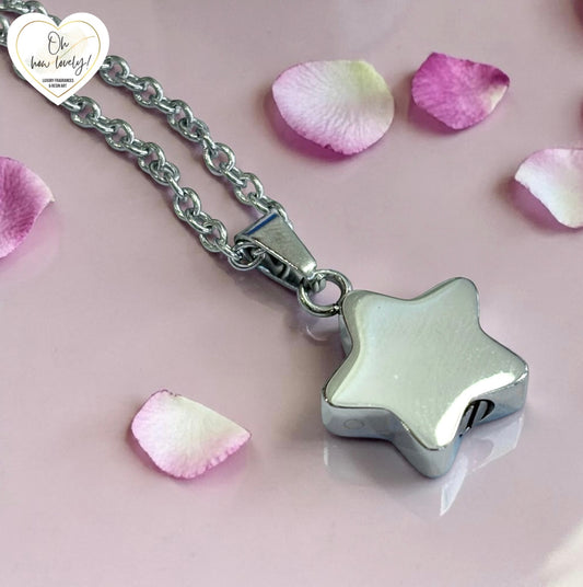 Self Fill Star Memorial Necklace