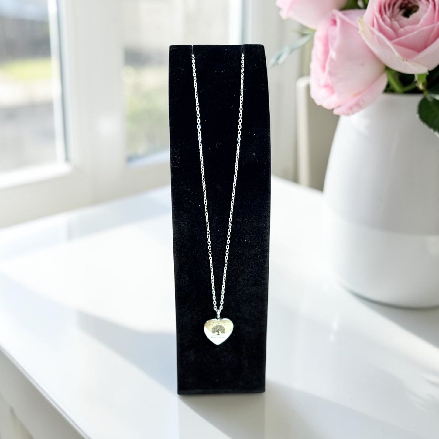Self Fill ‘Forever in my heart’ Memorial Necklace