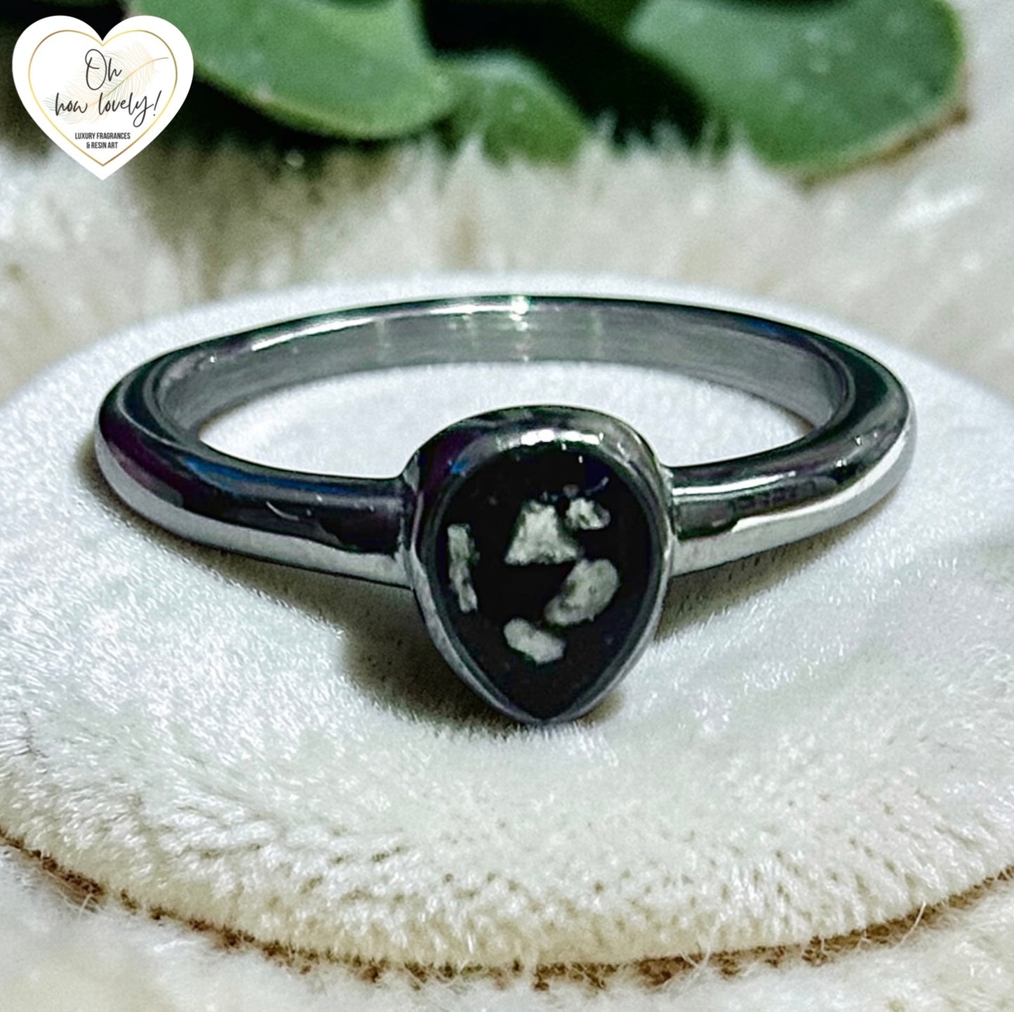 Heart / Tear Drop Shaped Ring