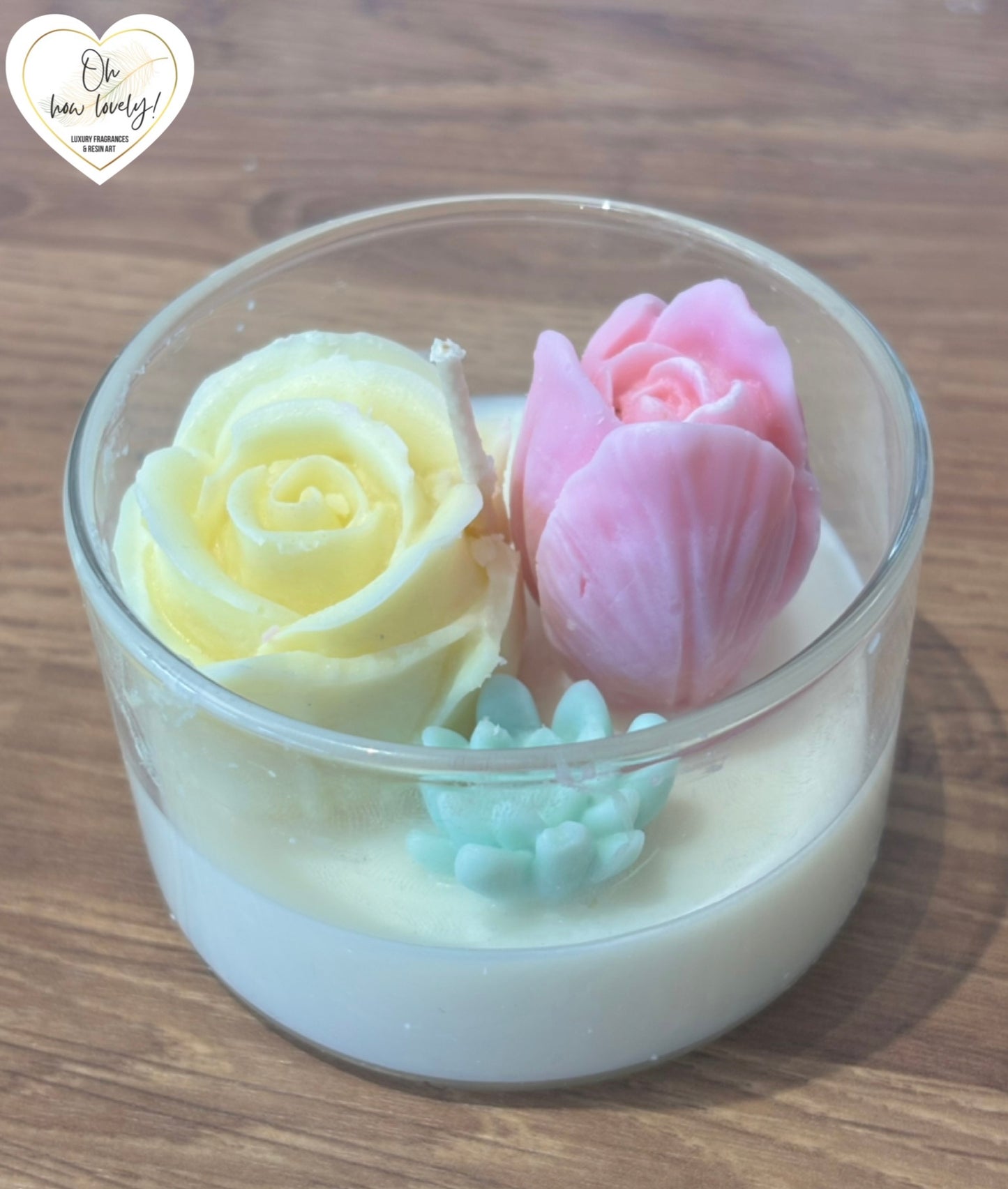 Floral Oasis Scented Candles