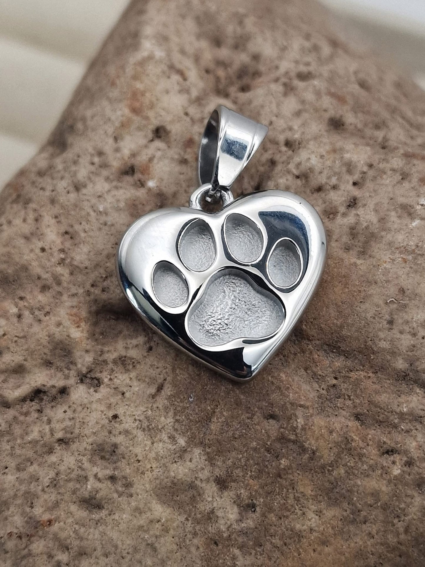 Paw print Pendant & Chain