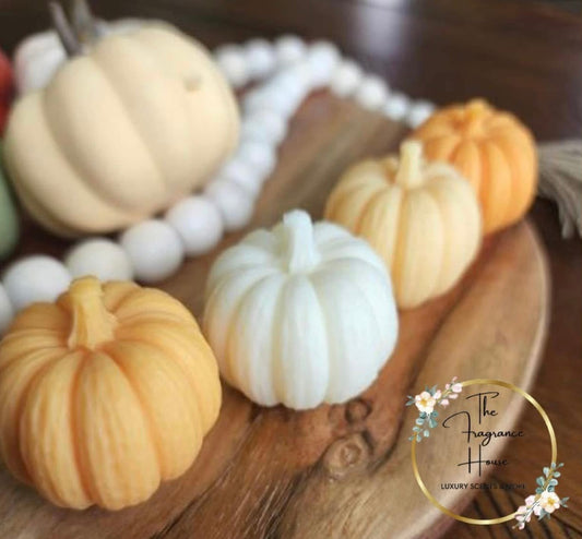 Scented wax melt pumpkins