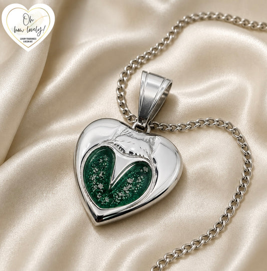 Memorial Hoof Heart Necklace