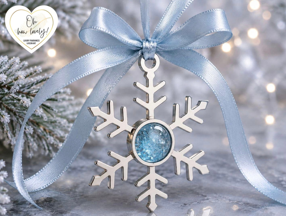 Stainless Steel Memorial Snowflake