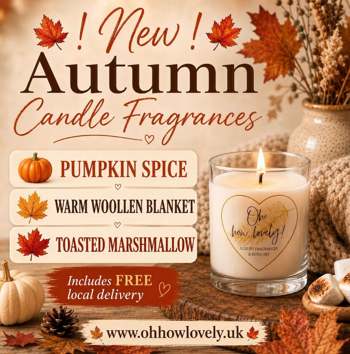 The Autumn Candle Collection