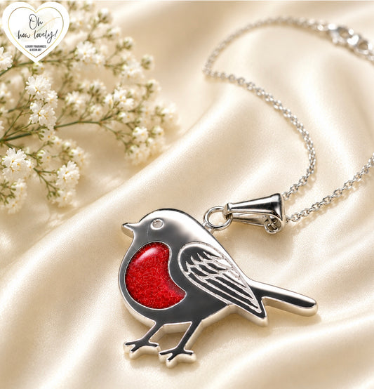 2D Memorial Robin Necklace