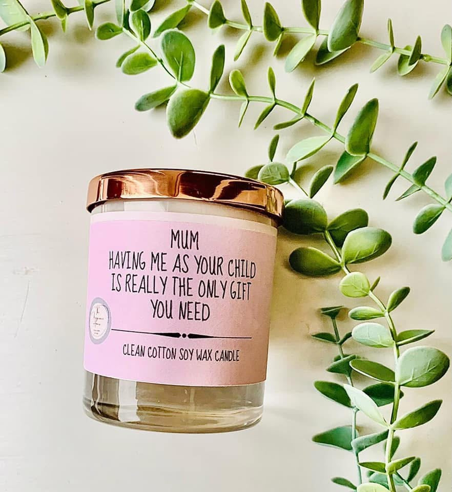 Mothers Day Quirky Candles