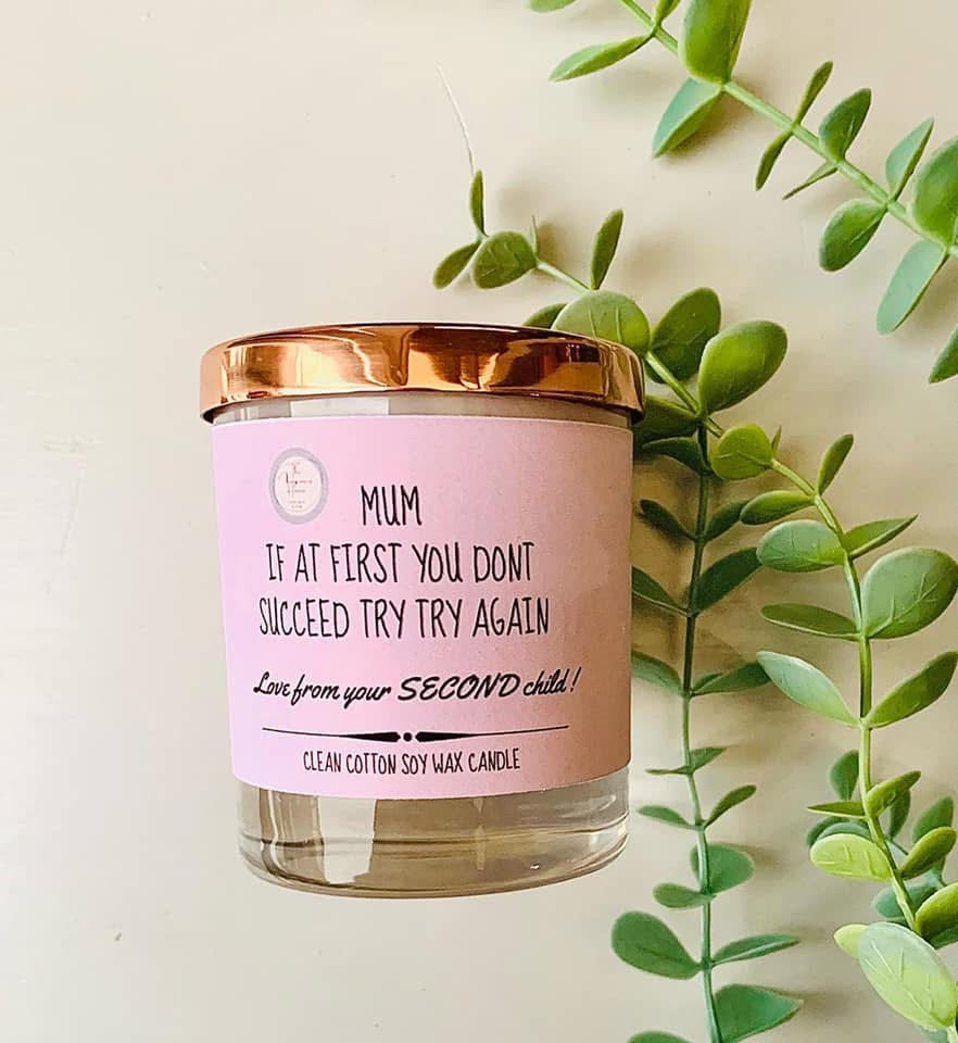 Mothers Day Quirky Candles