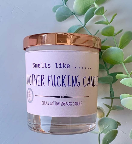 ‘Another f*cking candle’