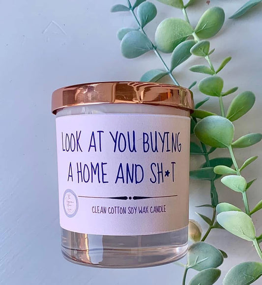 ‘Buying a home’ candle