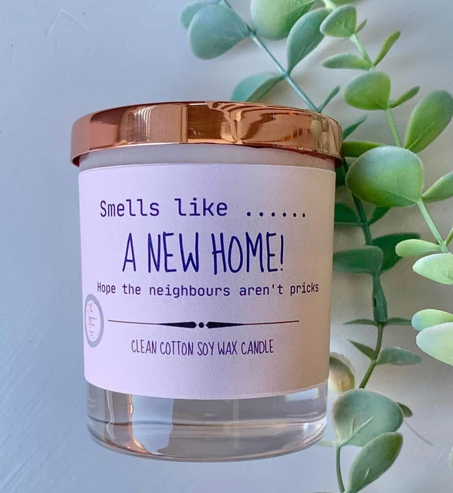 ‘New home’ candle
