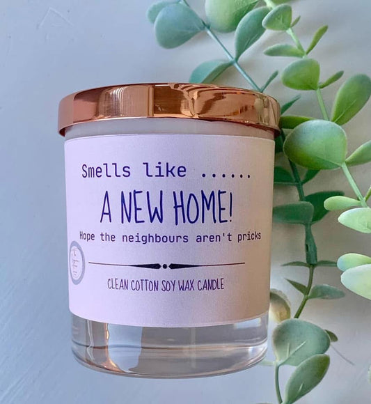‘New home’ candle