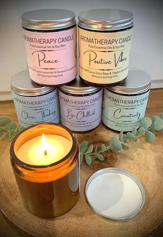 Aromatherapy candles