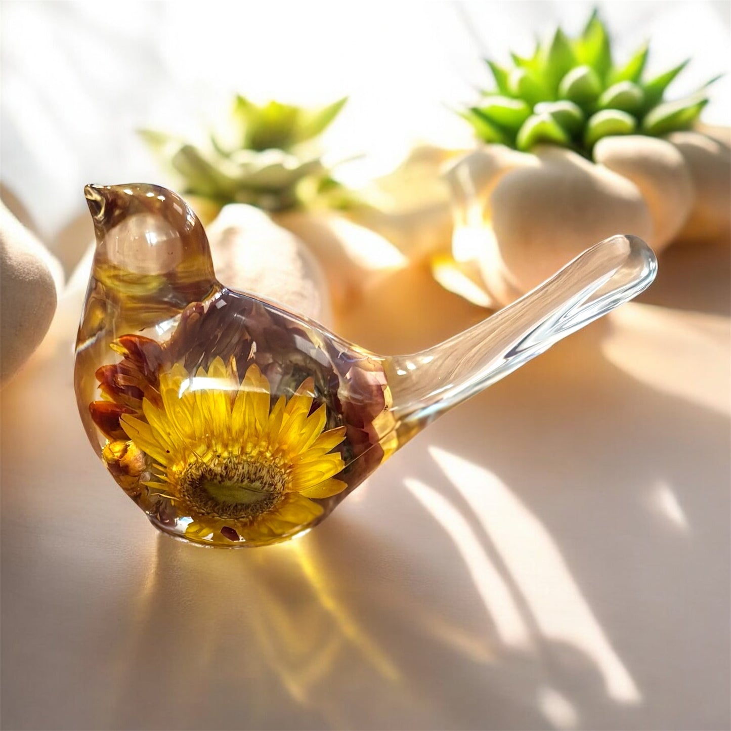 Resin Bird Figurine