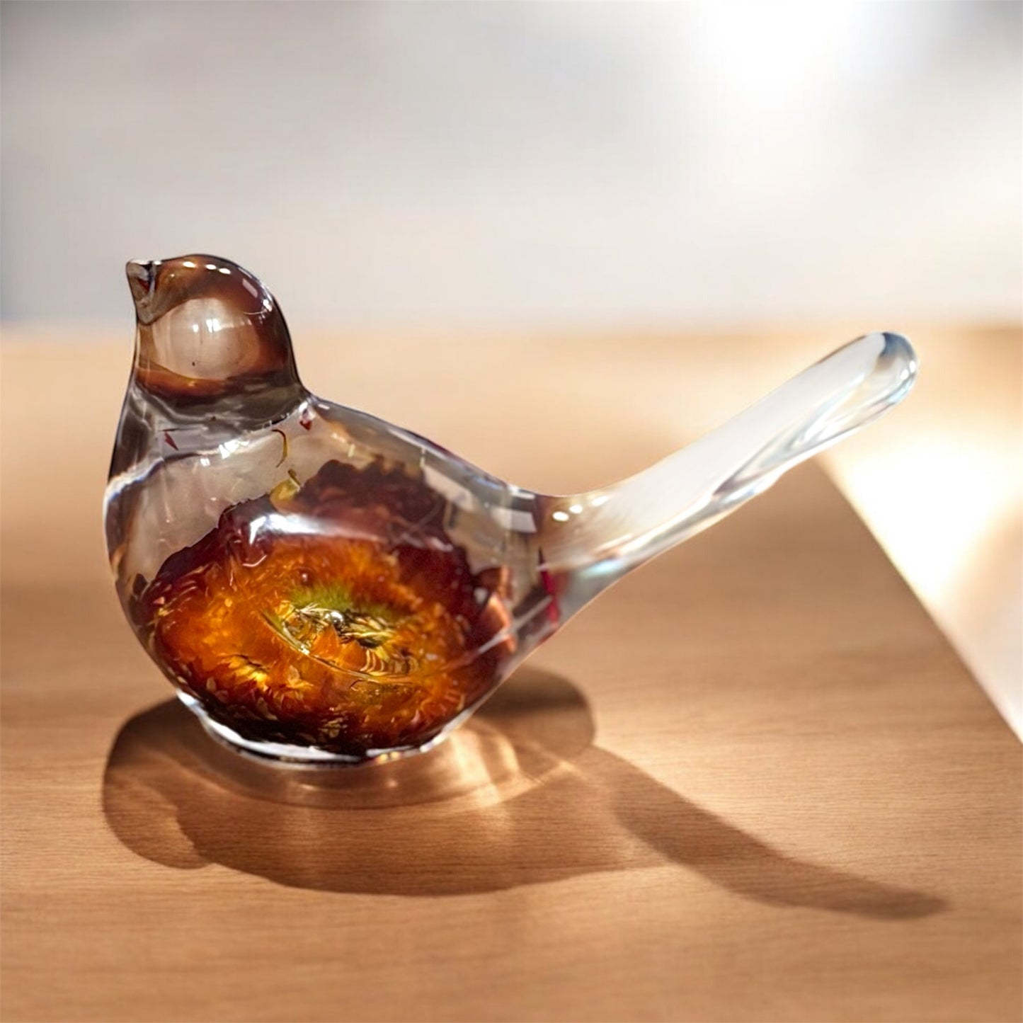 Resin Bird Figurine