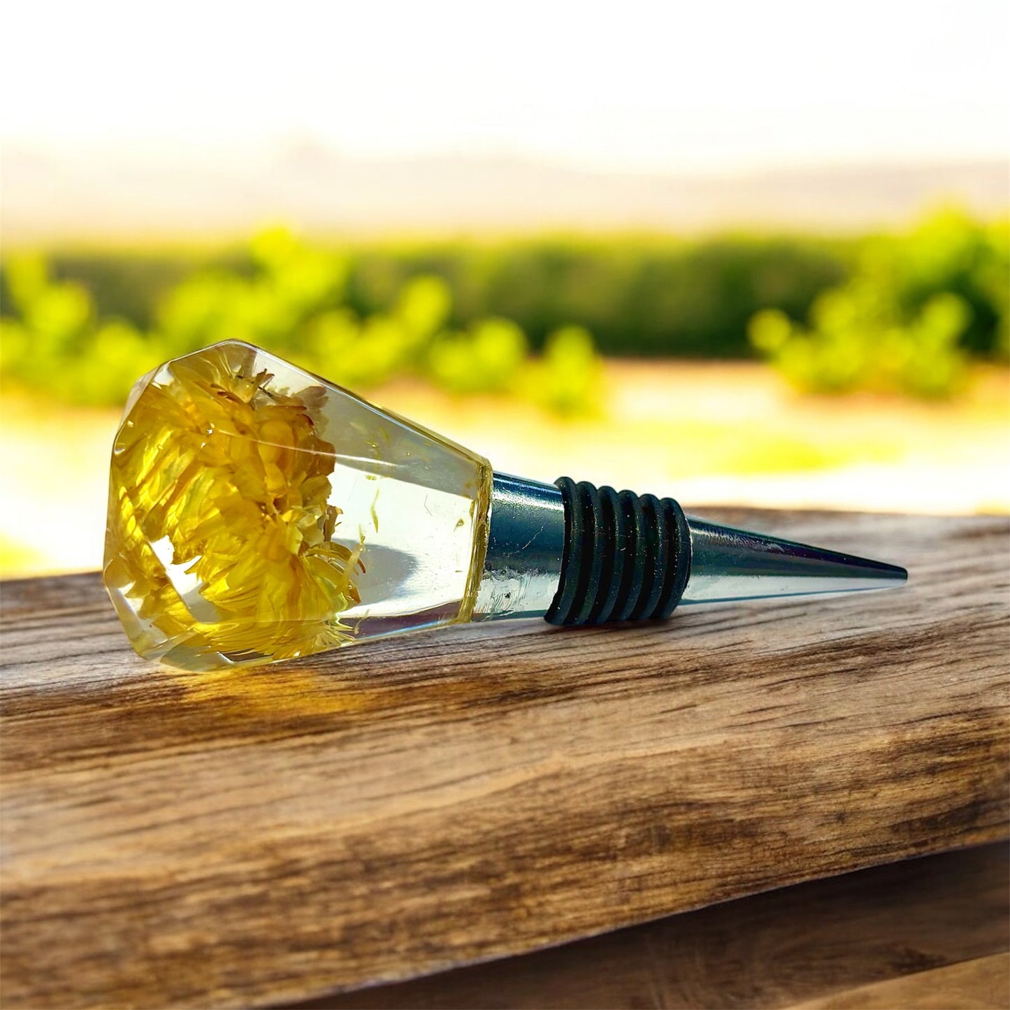 Resin bottle stopper